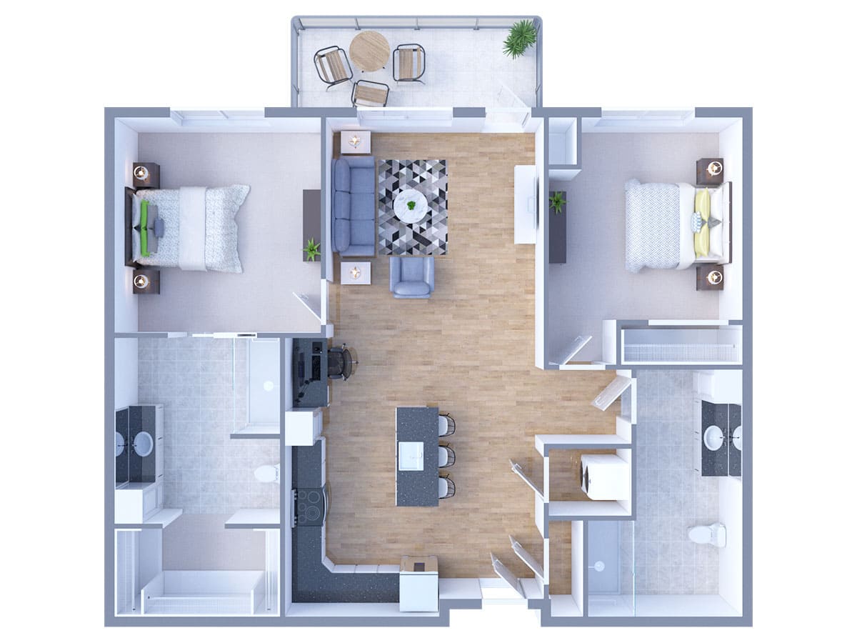 Queens Harbor floor plan